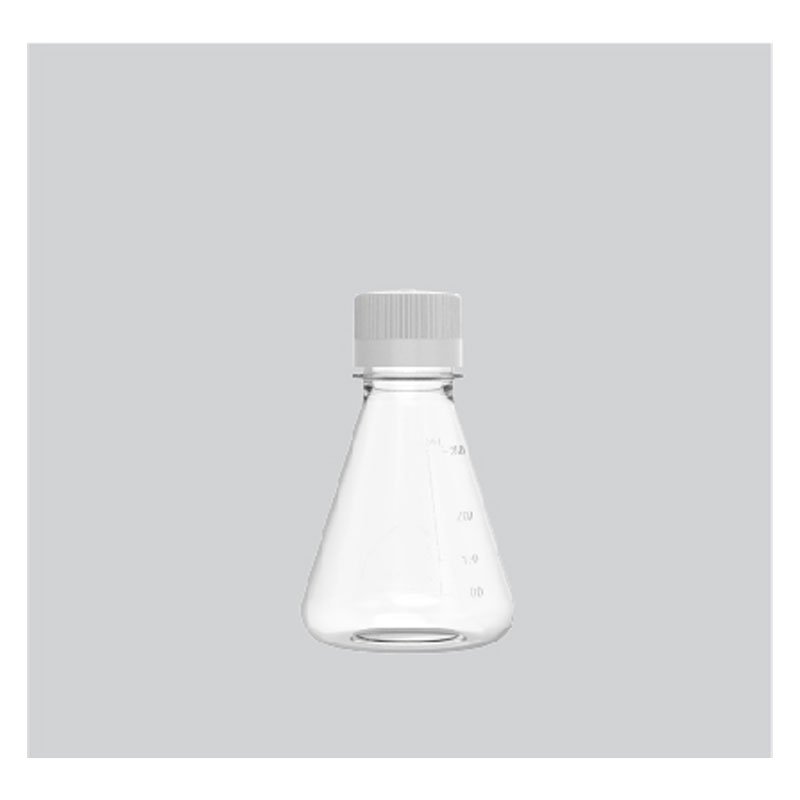 Matraz Solera Matraz Erlenmeyer PETG con tapa plano AEF-NV-PG-S ACCUMAX